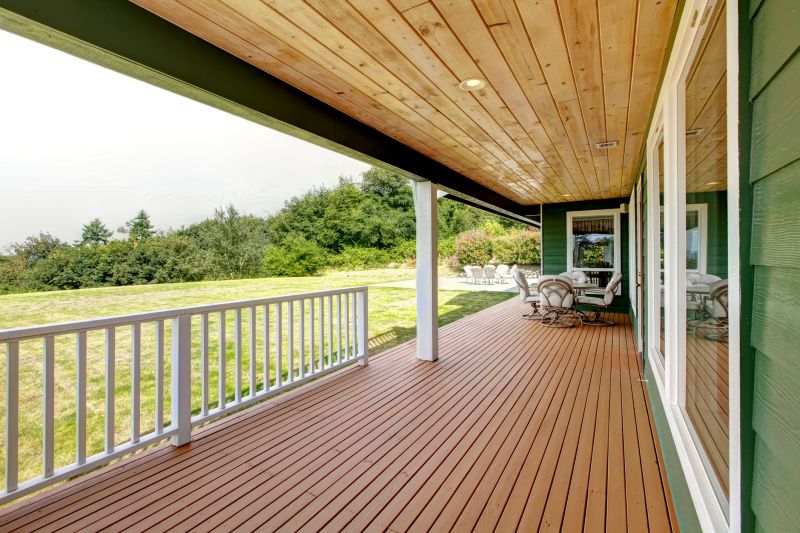 Simple Wooden Deck