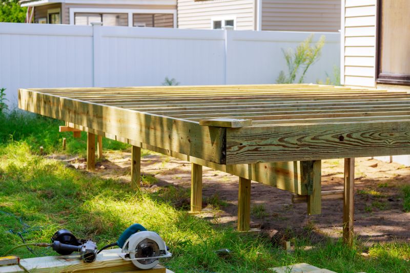 Deck Construction Site