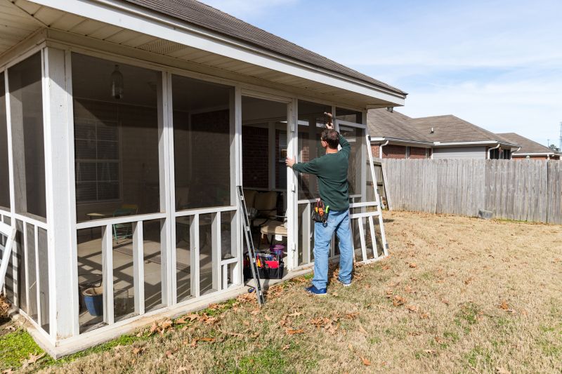 Wooden Porch Construction